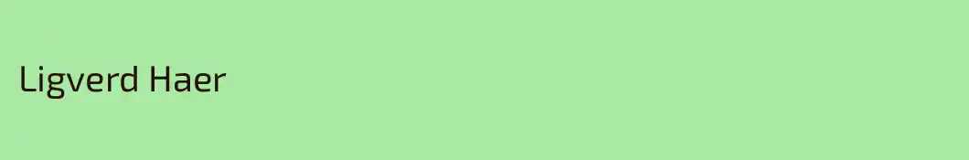Ligverd Haer